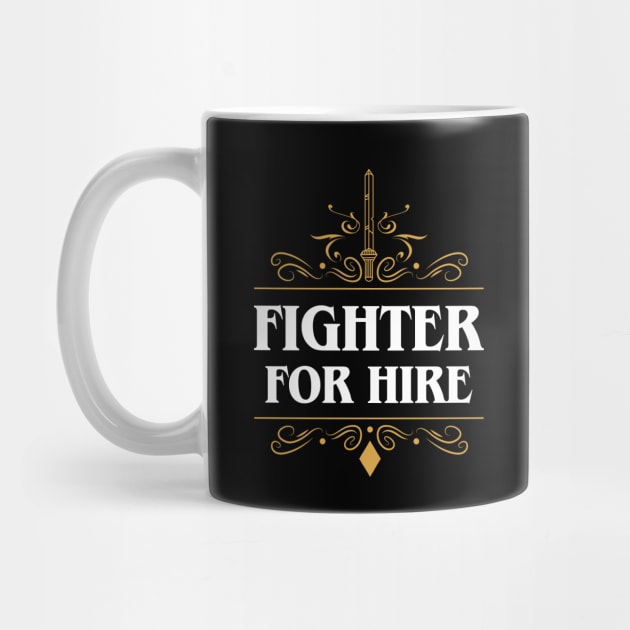 Fighter For Hire by pixeptional